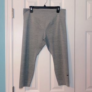 Gray Nike Leggings, Size: 1X